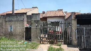 Imóvel 1733446 ['8444418914215'] - ['RUA MARGARIDA,N. 970 CS 02 QD A, CAMPINA DA BARRA - CEP: 83709-690, ARAUCARIA - PARANA'] ['Campina da Barra'] - ['Araucária']/['PR'] - 1