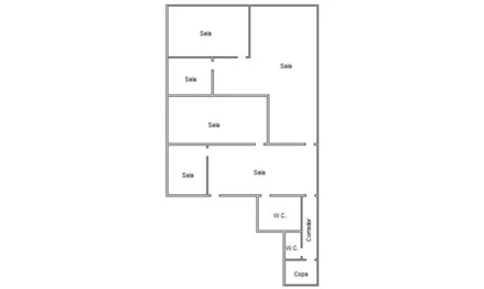 Loja em São Paulo, Consolação, Rua Formosa, nº 51, Consolação, São Paulo, SP. Área: 182m2