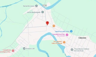 Imóvel 2882446 [''] - ['setor 01, quadra 11, limitando-se pela frente com a Av. Manoel Sarmento, pelo lado direito com a Rua Lúcio Sarmento, pelo lado esquerdo com o lote no. 02 e pelos fundos com o lote no. 21'] [''] - ['Calçoene']/['AP'] - 1