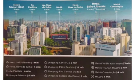 Apartamento em São Paulo, Bela Vista, Rua Barata Ribeiro, 108- U507, SP. Área: 21.69m2
