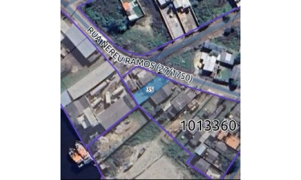 Terreno em Passo de Torres, Estaleiro, rua Nereu Ramos, n.º 989, SC. Área: 66m2