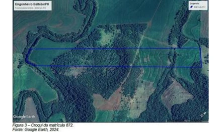 Imóvel rural em Engenheiro Beltrão, , Secção Rio Claro, Gleba Rio Mourão, PR. Área: 31.46m2
