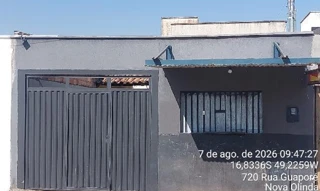 Imóvel 3049250 ['8444420957104'] - ['QUADRA 08,N. SN CASA GEMINADA 01 LT 23 RUA GUAPORE, NOVA OLINDA - CEP: 74988-780, APARECIDA DE GOIANIA - GOIAS'] ['Nova Olinda'] - ['Aparecida De Goiânia']/['GO'] - 1
