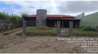 Imóvel 3026552 [''] - ['Rua Tarobá, 197 - Casa (Lote 12 da Quadra 13) - Maria Luiza - Cascavel / PR'] ['Maria Luíza'] - ['Cascavel']/['PR'] - 1