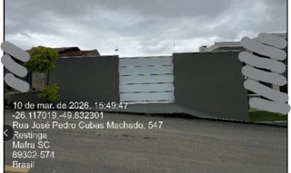 Imóvel 2908652 ['10305193'] - ['RUA JOSE PEDRO CUBAS MACHADO,N. 00 LT 59-A, RESTINGA - CEP: 89302-574, MAFRA - SANTA CATARINA'] ['Restinga'] - ['Mafra']/['SC'] - 1