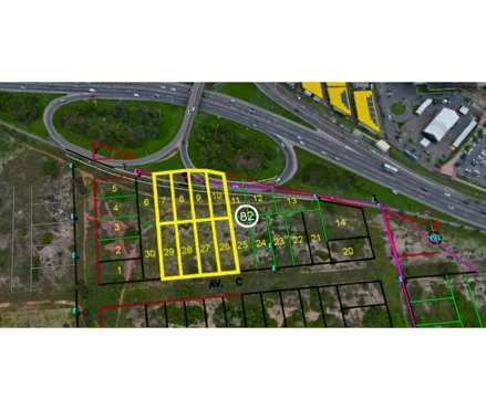 Terreno em Vila Velha, Itaparica, Avenida Estudante José Júlio de Souza- Quadra 82 - Perto do Boulevard Shopping Vila Velha, ES. Área: 675m2