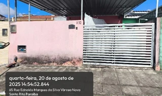 Imóvel 2720954 ['8444416171800'] - ['EDNALDO MARQUES DA SILVA,N. 132 QD B LT 27, VALE DAS AGUAS - CEP: 58300-000, SANTA RITA - PARAIBA'] ['Vale das Águas'] - ['Santa Rita']/['PB'] - 1