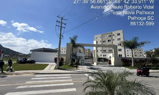 Imóvel 3062455 ['8787718687535'] - ['AVENIDA PAULO ROBERTO VIDAL,N. 2050 APTO. 301 BL 22, BELA VISTA - CEP: 88132-599, PALHOCA - SANTA CATARINA'] ['Caminho Novo'] - ['Palhoça']/['SC'] - 1