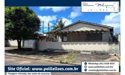 Casa em Alto Garças, Centro, Rua Major da Mata, nº 270, MT. Área: 47.35m2 Casa em Alto Garças, Centro, Rua Major da Mata, nº 270, MT. Área: 47.35m2