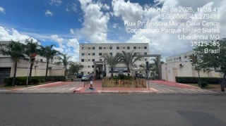Imóvel 2672857 ['8787707391133'] - ['RUA PROFESSORA MARIA CELIA CENCE,N. 160 APTO. 102 BL 58 QD 04 LT 01, , SHOPPING PARK - CEP: 38425-365, UBERLANDIA - MINAS GERAIS'] ['Shopping Park'] - ['Uberlândia']/['MG'] - 1