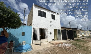 Imóvel 2512057 ['8444418655317'] - ['RUA 3 DE JANEIRO,N. 281 AR 09 QD 12, JD ROSA DE MAIO - CEP: 49163-843, NOSSA SENHORA DO SOCORRO - SERGIPE'] ['Santa Inês'] - ['Nossa Senhora do Socorro']/['SE'] - 1
