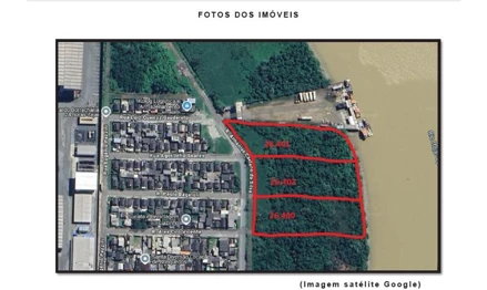 Terreno em Itajaí, Cordeiros, Rua Eugênio Pezzini, 380, Cordeiros, SC. Área: 6892.5m2