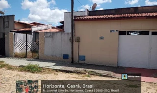 Imóvel 2494260 ['8444434596311'] - ['RUA JUVENAL SEMEAO,N. 340 CASA B, PLA DA GALILEIA - CEP: 62899-000, HORIZONTE - CEARA'] [''] - ['Horizonte']/['CE'] - 1
