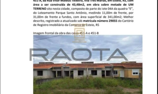 Imóvel 2973360 [''] - ['Rua Vitor Mateus Teixeira, 350 em diante - Três Marias - Esteio - RS'] ['Tres Marias'] - ['Esteio']/['RS'] - 1
