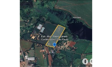 Imóvel rural em Cordeirópolis, Cascalho, Cascalho, SP. Área: 95450m2