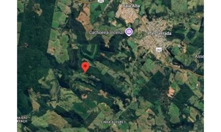 Imóvel rural em Ponte Serrada, Salto Do Bloco, Salto do Bloco, Fazenda Ressaca, SC. Área: 298300m2