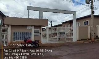 Imóvel 2252761 ['8787705444442'] - ['QUADRA 147,N. SN APTO. 108 BL B, LT 4-A, RUA 92, PARQUE ESTRELA DALVA IX - CEP: 72853-147, LUZIANIA - GOIAS'] ['Parque Estrela Dalva IX e X'] - ['Luziânia']/['GO'] - 1