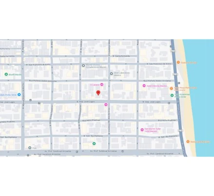 Apartamento em Maceió, Ponta Verde, Rua Deputado José Lages nº 350, AL. Área: 126.63m2