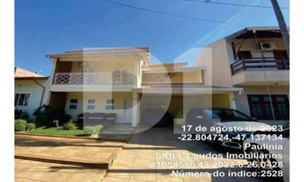Casa em Paulínia, Parque Brasil 500, Rua Felicidade Mariotto Calegari, 300, Parque Brasil 500, SP. Área: 287.7m2 - imagem 0