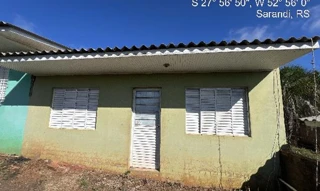 Imóvel 2970462 [''] - ['AVENIDA SANTA GEMA, N. 11, CS 01, , - SARANDI/RS - CEP: 99560000,'] ['Jardim Cruzeiro'] - ['Sarandi']/['RS'] - 1