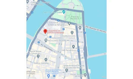 Apartamento em Recife, Santo Antônio, Rua Cleto Campelo, 44, PE. Área: 36m2