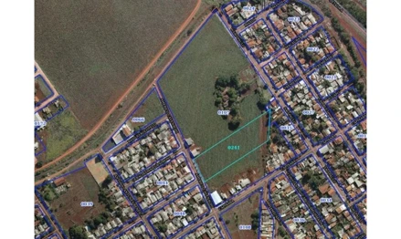 Terreno em Andirá, , Rua Américo Cavenaghi, PR. Área: 6322.624m2