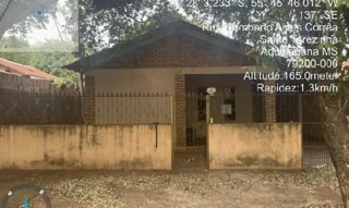 Imóvel 2370663 ['8444407952226'] - ['RUA HUMBERTO ALVES CORREA,N. 722, N HABT AQUIDAUANA I - CEP: 79200-000, AQUIDAUANA - MATO GROSSO DO SUL'] ['Santa Therezinha'] - ['Aquidauana']/['MS'] - 1
