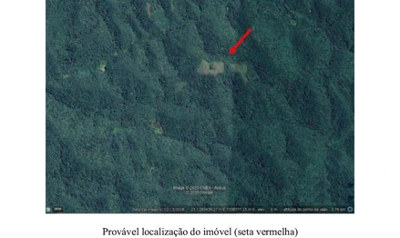 Imóvel rural em Miracatu, Braço Grande, Fazenda Palestina da Serra, bairro do Braço Grande, margem esquerda da BR-116 São Paulo-Curitiba, km 84, SP. Área: 112420m2