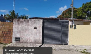 Imóvel 2614064 ['8444404451307'] - ['RUA ORIGENES IZABEL DE FARIAS,N. 345A LT 14-A QD 07-C, LOT SOL NASCENTE - CEP: 58300-000, SANTA RITA - PARAIBA'] ['Várzea Nova'] - ['Santa Rita']/['PB'] - 1