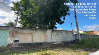 Imóvel 3049065 ['8555535555728'] - ['RUA PLACIDO ARRAIS ANTIGA RUA PROJETADA LO02,N. 322 LT 43 QD K, RUY PEREIRA - CEP: 59570-000, CEARA-MIRIM - RIO GRANDE DO NORTE'] [''] - ['Ceará-Mirim']/['RN'] - 1