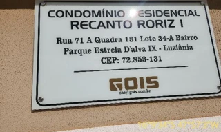 Imóvel 2870965 ['8787715386747'] - ['QUADRA 131,N. SN CS 06 RUA 71, PARQUE ESTRELA DALVA IX - CEP: 72853-131, LUZIANIA - GOIAS'] ['Parque Estrela Dalva IX e X'] - ['Luziânia']/['GO'] - 1