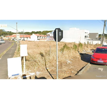 Terreno em Curitiba, Tatuquara, esquina das ruas Professor Antenor da Silva Pupo e Antônio Zanon, bairro Tatuquara, Curitiba/PR (n.º não exposto no local), PR. Área: 467.88m2