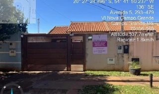Imóvel 2366266 ['8444410549640'] - ['AVENIDA 5,N. 289 CASA 02 LT 37 QD 11, VILA NOVA CAMPO GRANDE - CEP: 79105-060, CAMPO GRANDE - MATO GROSSO DO SUL'] ['Vila Nova Campo Grande'] - ['Campo Grande']/['MS'] - 1