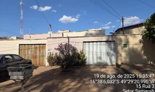 Imóvel 2593368 ['8444414512171'] - ['QUADRA 25 ( AVENIDA JOSE FRANKLIN DA COSTA),N. SN LT 07 CS 01, SETOR SAMARAH - CEP: 75387-534, TRINDADE - GOIAS'] ['St. Samarah'] - ['Trindade']/['GO'] - 1