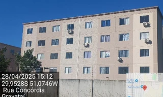 Imóvel 2394972 ['8787705845021'] - ['AV CONCÓRDIA,N. 1390 APTO. 101 BL 13 LT 01 QD 01, BARNABE - CEP: 94070-621, GRAVATAI - RIO GRANDE DO SUL'] [''] - ['Gravataí']/['RS'] - 1