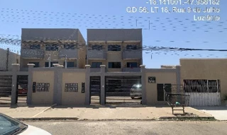 Imóvel 2556372 ['8444434460991'] - ['RUA NOVE DE JULHO,N. SN APTO. 202 LT 18 QD 56, JARDIM DO INGA - CEP: 72850-000, LUZIANIA - GOIAS'] ['Jardim do Inga'] - ['Luziânia']/['GO'] - 1