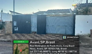 Imóvel 2493973 ['8444416130098'] - ['RUA WELLINGTON DE PAULA ASSIS,N. 426 LT 08 QD AN, VILA OPERARIA - CEP: 18703-756, AVARE - SAO PAULO'] ['Vila Operaria'] - ['Avaré']/['SP'] - 1