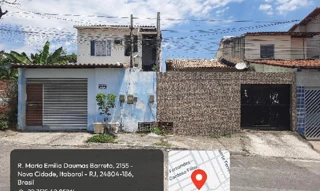 Imóvel 3096674 ['1444408500541'] - ['RUA PROFESSORA MARIA EMILIA DANTAS BARRETO,N. SN CS 02 LT 2227, NOVA CIDADE - CEP: 24804-186, ITABORAI - RIO DE JANEIRO'] ['Nova Cidade'] - ['Itaboraí']/['RJ'] - 1