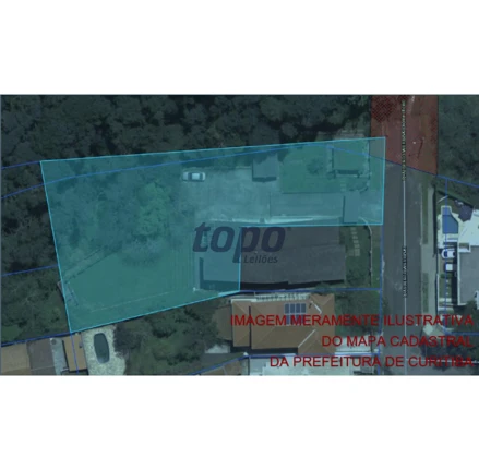 Terreno em Curitiba, São Lourenço, Rua Alberto Wierbiski, 229 - São Lourenço, Curitiba - PR, CEP 82210-150, PR. Área: 1.47m2