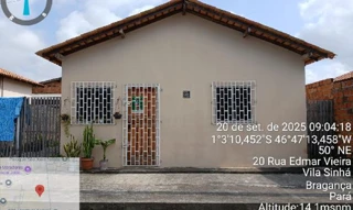 Imóvel 2556175 ['8444428458034'] - ['RUA JARDIM,N. SN CS 13 QD 431 LT 306, VILA SINHA - CEP: 68600-000, BRAGANCA - PARA'] ['Vila Sinhá'] - ['Bragança']/['PA'] - 1