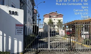 Imóvel 2464476 ['1444413512064'] - ['R CAMBOATAS,N. 505 APTO. 512 BL. C LOTE 12 QD. 03, IGARA - CEP: 92412-230, CANOAS - RIO GRANDE DO SUL'] ['Estância Velha'] - ['Canoas']/['RS'] - 1