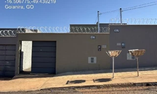 Imóvel 3068776 ['8444440586080'] - ['RUA FR10,N. SN CS 01 LT 06 QD 14, RESIDENCIAL FRANCIELLY RIBEIRO - CEP: 75360-466, GOIANIRA - GOIAS'] ['Residencial Francielly Ribeiro'] - ['Goianira']/['GO'] - 1