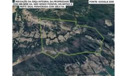 Imóvel rural em Arenópolis, , Fazenda Menezes, GO. Área: 488.8058m2