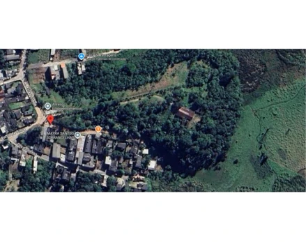 Imóvel rural em Embu-Guaçu, Parque Alvorada, Rua Francisca Batista da Silva, 14 – esquina com Rua/Estrada Manoel dos Frades -, Cipó, SP. Área: 230m2