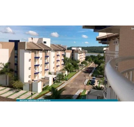 Apartamento em Caldas Novas, Enseada Náutico, Avenida Caminho do Lago, Área 1A, Enseada Náutico Residence Apart Hotel, GO. Área: 45.19m2