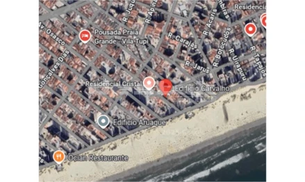 Apartamento em Praia Grande, Tupi, Rua Doutor Ernesto Vergara, 72, SP. Área: 35.62m2