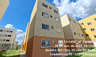 Imóvel 2643880 ['8787706378540'] - ['QUADRA 502,N. SN APTO. 102 BL. B2, LT. 9, CONJ. 02, ITAPOA I - CEP: 71590-000, BRASILIA - DISTRITO FEDERAL'] [''] - ['Brasília']/['DF'] - 1