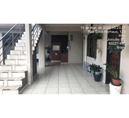 Terreno em Joinville, Iririu, Rua Erico Herhaus, nº 123, SC. Área: 300m2