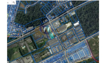 Terreno em Curitiba, Cidade Industrial De Curitiba, Rua Manoel Valdomiro de Macedo, 2395, PR. Área: 2192.9m2