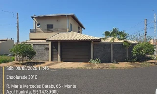 Imóvel 3050182 ['1444420429320'] - ['RUA ELIZEU DORIVAL BARATO,N. 20 LT 111 A QD 04, RESIDENCIAL PAJUSSARA - CEP: 14731-154, MONTE AZUL PAULISTA - SAO PAULO'] [''] - ['Monte Azul Paulista']/['SP'] - 1